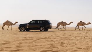 Range Rover Electric: Off-road-ready luxury EV undergoes desert testing