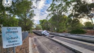 Another driver gets stuck on the 'road' where Aussie motorists keep getting stranded