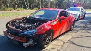 Turbocharged, lightweight Toyota 86 defected by police