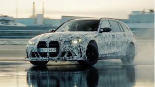 BMW M3 CS Touring teased as an even hotter wagon