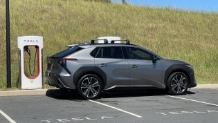 “Can't park there mate!” Toyota EV owner risks fine by blocking Tesla charger