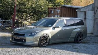 Custom Nissan GT-R wagon is one wild-looking family hauler