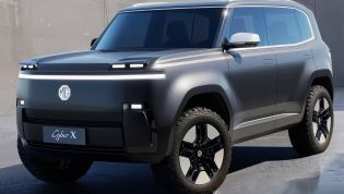 MG Cyber X concept unveiled with pop-up headlights