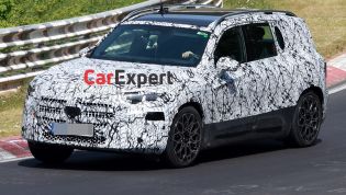 2026 Mercedes-Benz GLB emerges at Nurburgring looking as boxy as ever