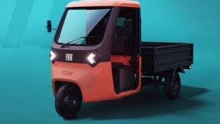 Fiat Tris: Italian brand's electric ute is a tiny three-wheeler