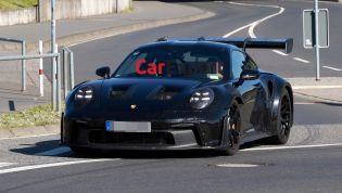 2026 Porsche 911 GT2 RS spied for the first time