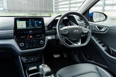 2020 Hyundai Ioniq Premium and Nissan Leaf compared