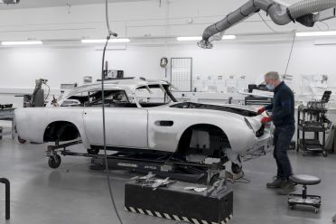 Aston Martin starts DB5 Goldfinger Continuation production