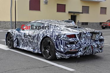 Maserati MC20 spied almost completely undisguised