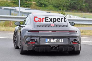 Porsche 911 GT3 Touring spied
