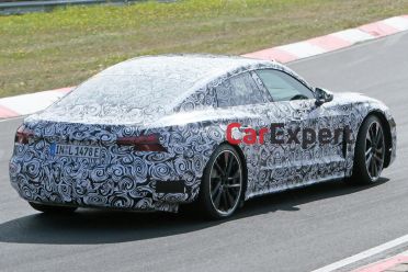 2022 Audi e-tron GT spied at the Nürburgring
