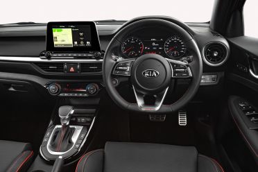 Specs compared: Honda Civic, Kia Cerato, Mazda 3, and Toyota Corolla sedans