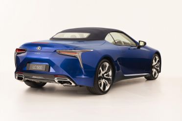 Lexus LC Convertible launching with limited edition