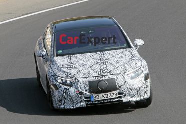 2021 Mercedes-Benz EQS electric flagship spied at the Nürburgring