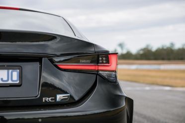 2021 Lexus RC F performance
