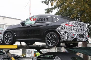 2021 BMW X4 M update spied