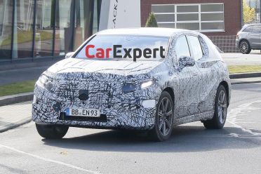 2022 Mercedes-Benz EQS SUV spied inside and out
