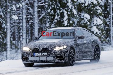 2021 BMW 4 Series Gran Coupe spotted winter testing