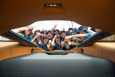 Nine-year old kids build McLaren drifting machine