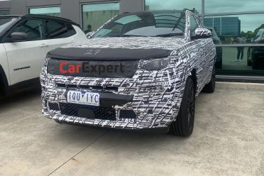 2021 Jeep Compass spied testing in Australia