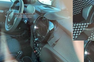 2021 Mini Hatch facelift spied