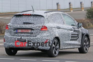 2022 Ford Fiesta facelift spied
