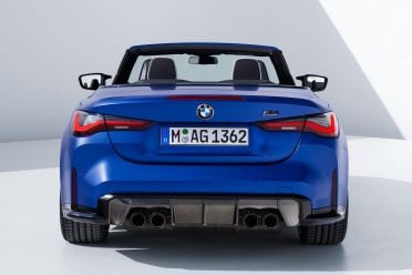 2022 BMW M4 Competition Convertible revealed, here late 2021