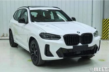 2022 BMW X3 and iX3 facelift leaked