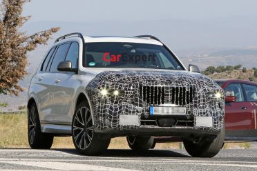 2022 BMW X7 interior spied