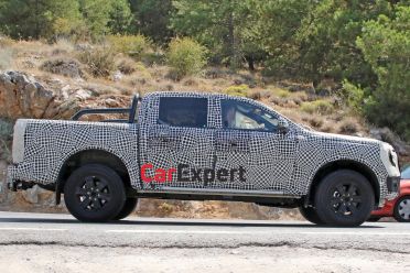 2022 Ford Ranger hybrid spied in Europe with less camouflage