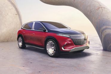 Mercedes-Maybach teases its first electric SUV