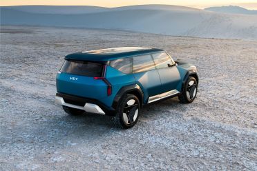 Kia EV9 teased ahead of early 2023 debut