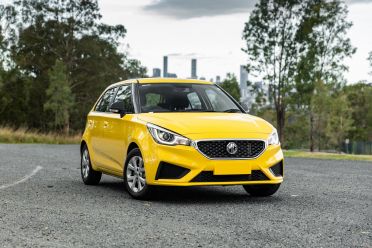 Here's the new MG 3 hatch before you're supposed to see it