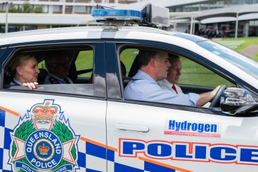 Hydrogen Hyundai Nexo SUVs join Queensland Police