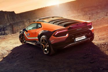 2023 Lamborghini Huracan Sterrato high-rider spied