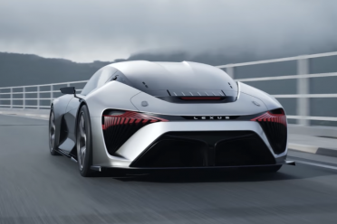 Lexus gives closer look at electric supercar