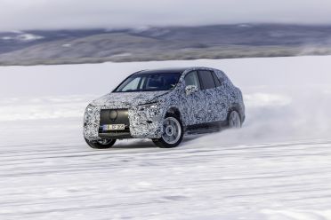 Mercedes-Benz EQS SUV teased ahead of April 19 reveal