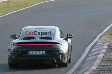 2023 Porsche 911 facelift spied