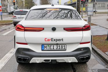 2023 BMW X6 facelift spied