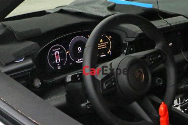 2024 Porsche Macan EV spied inside and out