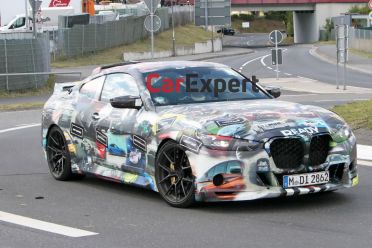 BMW M4 3.0 CSL spied