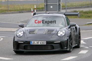 2023 Porsche 911 GT3 RS spied with no disguise