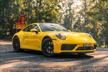 Porsche 911 hybrid spied