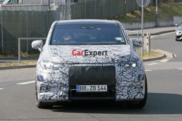 Mercedes-Benz EQE SUV teased ahead of imminent reveal