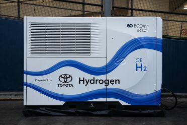 Toyota Mirai hydrogen fuel-cell helps power a Melbourne stadium
