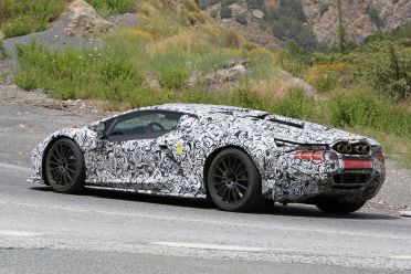 2023 Lamborghini Aventador successor spied