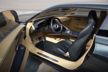 Genesis X Speedium Coupe concept interior revealed