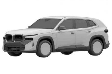 2023 BMW XM leaked in patent filing