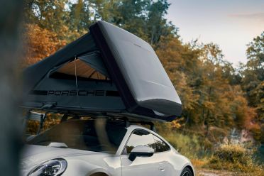 Official roof tent turns Porsche 911 into a camper