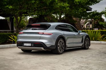 Porsche Taycan: Facelifted electric car spied with minimal camouflage